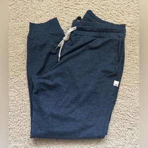 Vuori Navy Heather performance Joggers